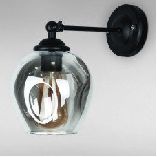 Настінний світильник Бра Light House LS-18142-1 BK+BK чорний