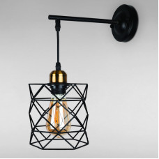 Настінний світильник Бра Light House LS-18144F2-1 BK+BRONZE чорний