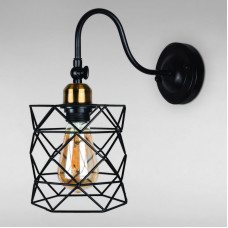 Настінний світильник Бра Light House LS-18144F3-1 BK+BRONZE чорний