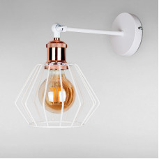 Настінний світильник Бра Light House LS-18147F-1 WH+RG білий