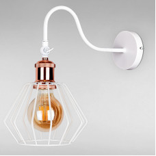 Настінний світильник Бра Light House LS-18147F3-1 WH+RG білий