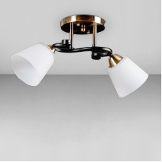 Люстра стельова Light House SH-18165/2A AB+BK 460*150*230 E27 бронза