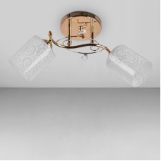 Люстра потолочная Light House SH-18167/2 FG 490*170*230 золото