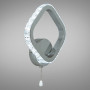 Зображення Настінний LED світильник Бра LED DS-18008/1HR 14W хром ИМ Light-Deco 1 