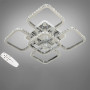Изображение Потолочная люстра LED с диммером и RGB подсветкой DS-18008/4+1HR LED RGB dimmer 110W хром ИМ Light-Deco 