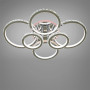 Зображення Стельова люстра LED з диммером та підсвічуванням DS-18013/6HR LED 3color dimmer 250W хром ИМ Light-Deco 4 