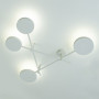 Зображення Світильник настінно-стельовий DS-18010WH 30W білий ИМ Light-Deco 1 