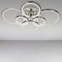 Зображення Стельова люстра LED з диммером та підсвічуванням DS-18014/6HR LED 3color dimmer 160W хром ИМ Light-Deco 