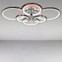 Зображення Стельова люстра LED з диммером та підсвічуванням DS-18014/6HR LED 3color dimmer 160W хром ИМ Light-Deco 1 