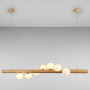 Изображение Люстра подвесная Light House LS-18018-7 WOOD+WH деревянная ИМ Light-Deco 