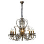 Изображение Люстра свечи подвесная Light House LS-17135-8 AB бронзаИМ Light-Deco