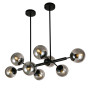 Изображение Люстра молекула подвесная Light House LS-17135-8 BK+BK чернаяИМ Light-Deco