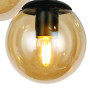 Зображення Люстра молекула підвісна Light House LS-17137-5 BK+BR чорнаИМ Light-Deco3