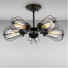 Люстра потолочная Light House LS-17142-5 черный 