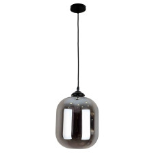 Люстра подвесная Light House LS-17145-1 GRAY серый + черный