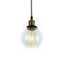 Изображение Люстра подвесная Light House LS-17148-1 CL черный + прозрачный ИМ Light-Deco1