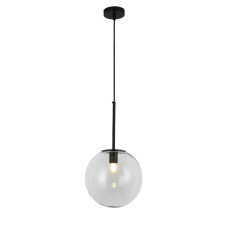 Люстра підвісна Light House LS-17160-1 BK+CL чорна