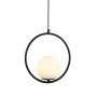 Зображення Люстра підвісна Light House LS-17162-1 BK+WH чорнаИМ Light-Deco1