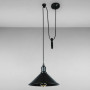 Зображення Світильник підвісний Levistella 7526855F-1G BK(300) з гирею чорнийИМ Light-Deco