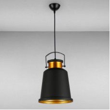 Люстра підвісна Light House LS-17164-1 BK+GD чорний + золото