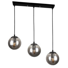 Люстра підвісна Levistella 756PR150F-3 BK+BK (500) чорна