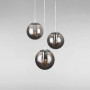 Изображение Люстра подвесная Levistella 756PR150F-3 CR+BK (240) чернаяИМ Light-Deco1