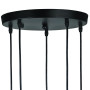 Зображення Люстра підвісна Levistella 756PR150F-5 BK+BR (300) чорний + коричневийИМ Light-Deco3