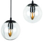 Зображення Люстра підвісна Levistella 756PR150F-5 BK+CL (700) чорний + прозорийИМ Light-Deco1