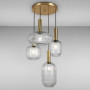 Зображення Люстра підвісна Levistella 9163810-4 BRZ+WH бронзаИМ Light-Deco