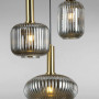 Зображення Люстра підвісна Levistella 9163811-3 BRZ+BK бронза + чорнийИМ Light-Deco1
