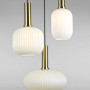Зображення Люстра підвісна Levistella 9163811-3 BRZ+WH бронза + білийИМ Light-Deco1