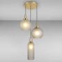 Зображення Люстра підвісна Levistella 9163812-3 BRZ+MBK бронзаИМ Light-Deco