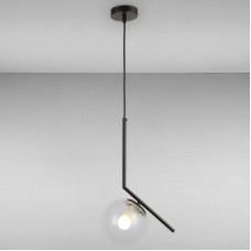 Люстра підвісна Levistella 9163814-1 BK+CL чорна