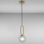 Зображення Люстра підвісна Levistella 9163818-1 BRZ+CL бронза + прозорийИМ Light-Deco