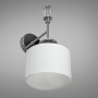 Зображення Настінний світильник Бра з абажуром Light House DS-18365/1HR хром плафон білий ИМ Light-Deco 2 