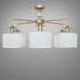 Зображення Люстра стельова з абажуром Light House DS-18365/6G золото плафон білий ИМ Light-Deco 1 
