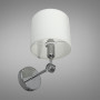 Зображення Настінний світильник Бра з абажуром Light House DS-18366/1HR хром ИМ Light-Deco 2 