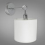 Зображення Настінний світильник Бра з абажуром Light House DS-18366/1HR хром ИМ Light-Deco 3 