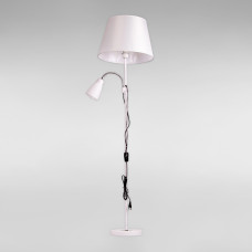 Світильник підлоговий Торшер з абажуром SWT-18411/BASE+SHADE WH H1600*D400 білий