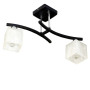 Изображение Люстра потолочная Light House SRS-18418/2 черный + хром плафон белый   ИМ Light-Deco 1 