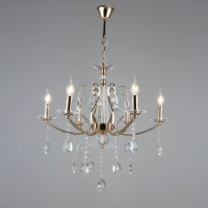 Люстра підвісна свічки Light House SRS-18420/6 золото