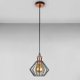 Зображення Люстра підвісна Light House LS-18446F-1 BK+GD чорна із золотом ИМ Light-Deco 