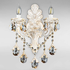 Настінний світильник Бра свічки класичний Light House DL-18468/2W білий із золотом