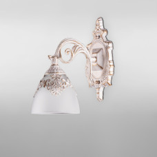 Настінний світильник Бра класичний Light House SH-18237/1CW WG 250*140*280 білий із золотом