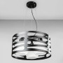 Изображение Люстра подвесная Light House DL-18479/3 черная плафон белый ИМ Light-Deco 