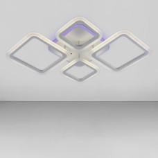 Люстра потолочная светодиодная LED Light House SRS-18451/2+2 WH (RGB) 88W+8W белая 