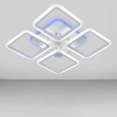 Люстра стельова LED Light House SRS-18451 /4A WH (RGB) 112W+8W біла