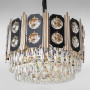 Зображення Люстра підвісна кришталева Light House SRS-18454-12 золото з чорним ИМ Light-Deco 1 