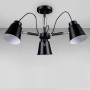Зображення Люстра стельова Light House DL-18302/3 чорна ИМ Light-Deco 