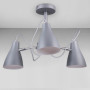 Зображення Люстра стельова Light House DL-18303/3 сіра ИМ Light-Deco 